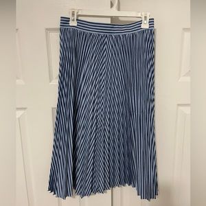 Kate Spade A-line stripe skirt.